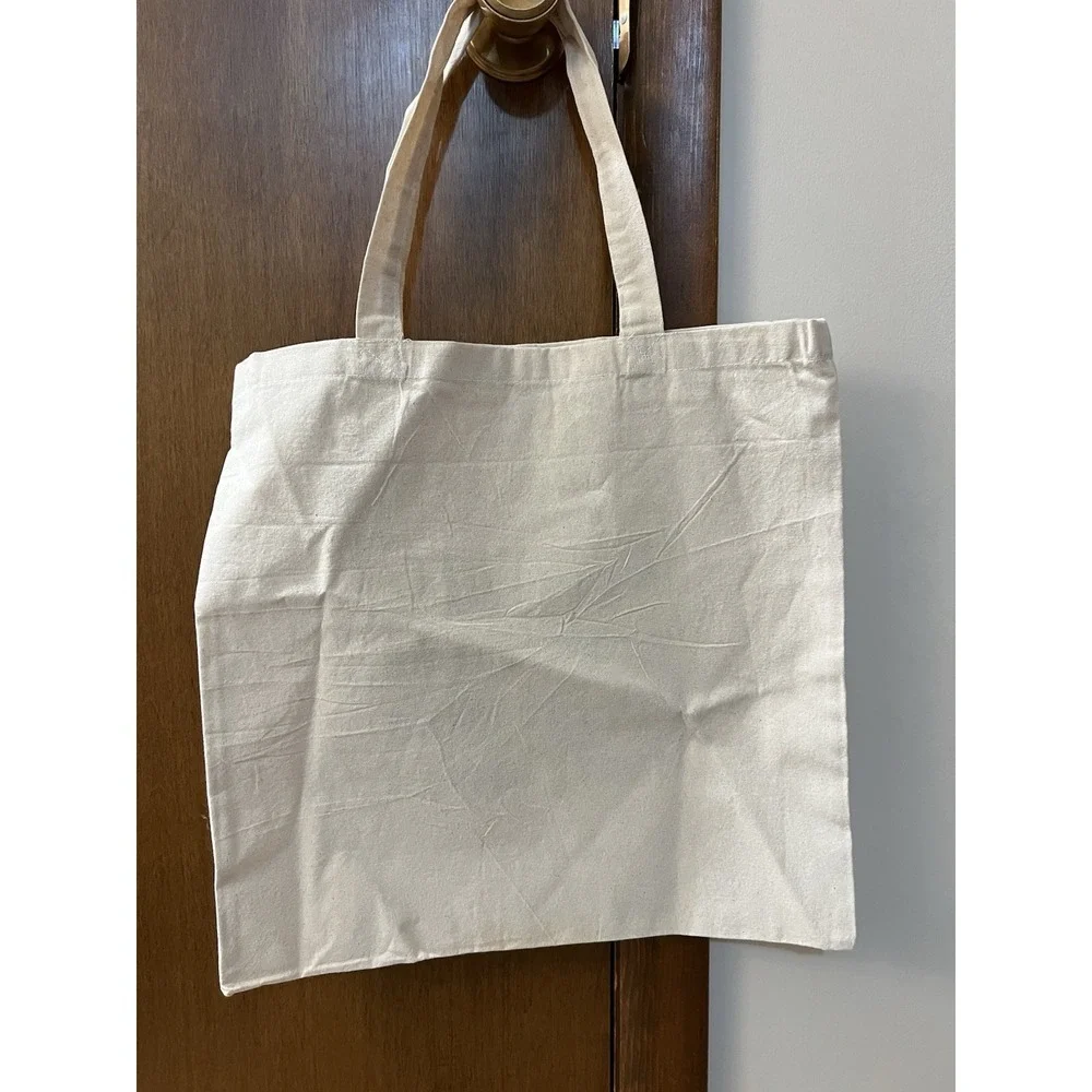VEEFRIENDS Official Canvas Tote Bag from VeeCon 2023 Vee Friends Green New Cream